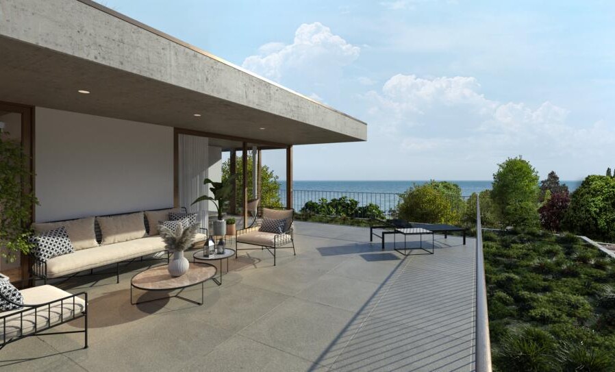 EXCLUSIF ! DERNIER LOT AU BORD DU LAC A PULLY !