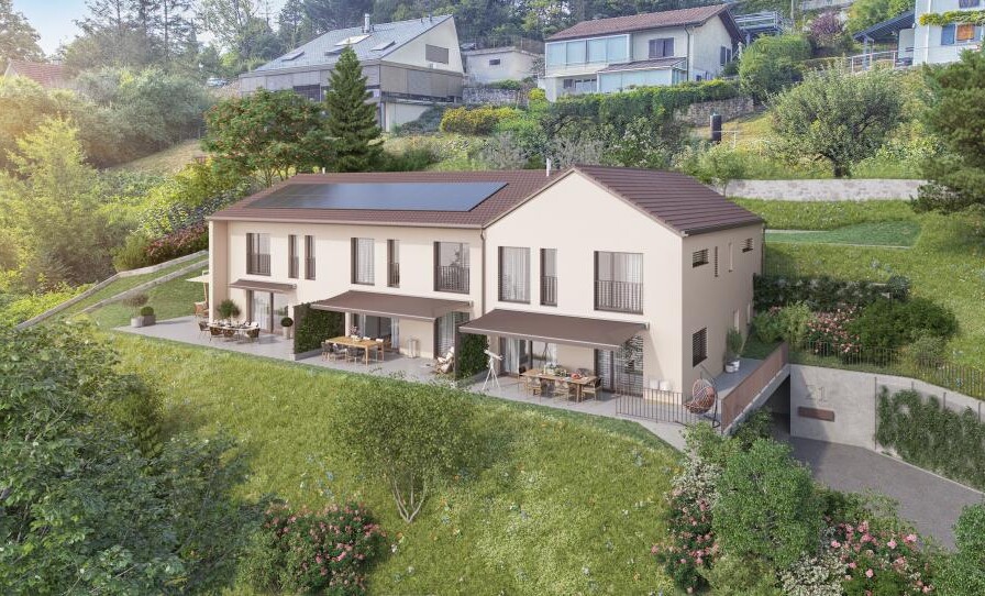 NOUVELLE PROMOTION DE TROIS SPACIEUSES VILLAS AVEC VUE SUR LE LAC.
