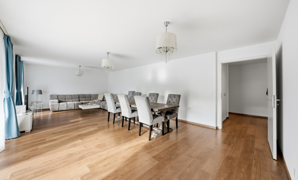 À DEUX PAS DES RIVES — SPACIEUX ATTIQUE AVEC BALCON ET VUE LAC 