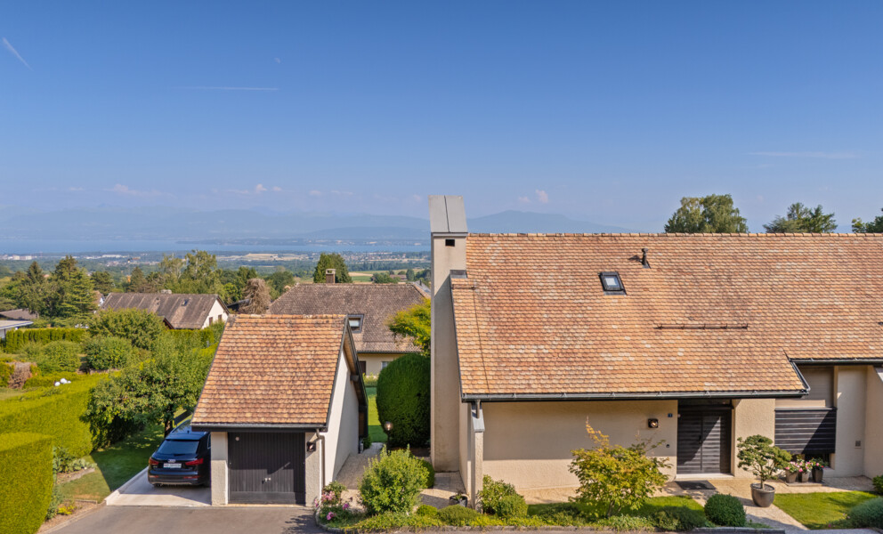 Vue spectaculaire et confort moderne à Genolier