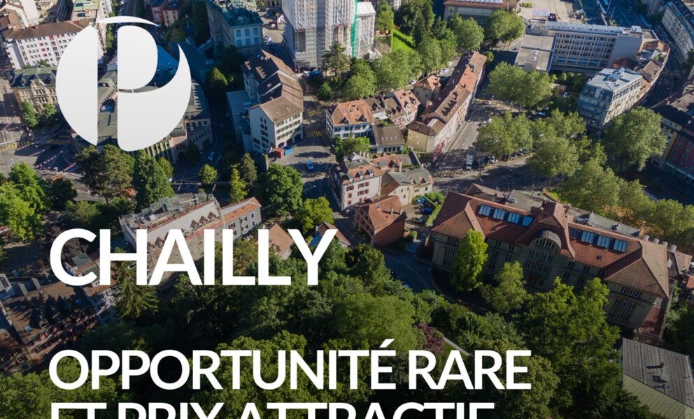 Opportunité d’acquérir votre 4,5 pièces à Chailly pour un prix attractif !