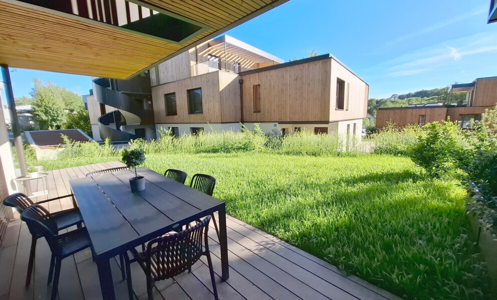 L'impossible rendu possible ! Duplex neufs dans une oasis de verdure à deux pas du M2
