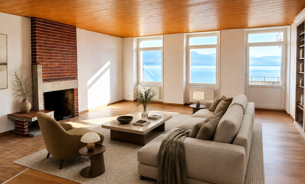 Appartement avec vue sur le lac