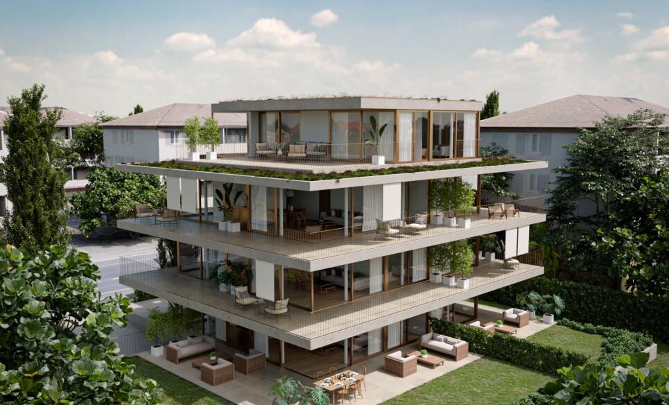 EXCLUSIF ! DERNIER LOT AU BORD DU LAC A PULLY !