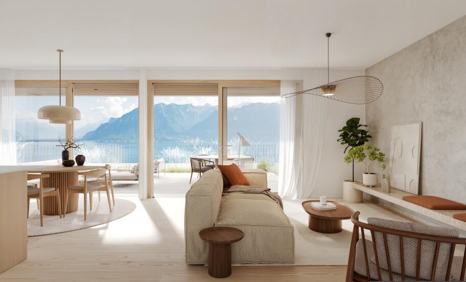 VUE IMPRENABLE À DEUX PAS DU LAC