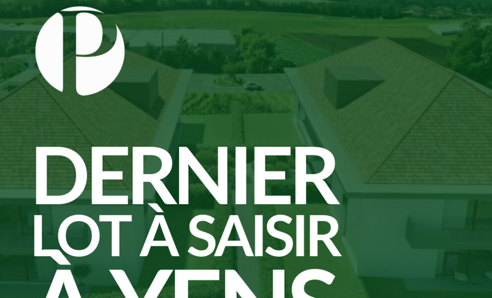 RARE APPARTEMENT NEUF À YENS