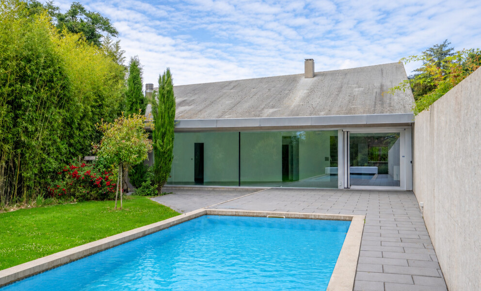 UNIQUE - Villa d'architecte individuelle avec piscine au Mont-sur-Lausanne