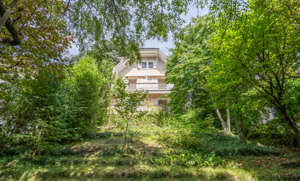 EXCLUSIF À LAUSANNE — MAISON 6PCES, VUE LAC & JARDIN