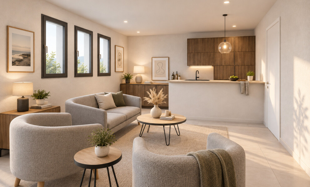 NOUVEAU PROJET DE 3 VILLAS À CONCISE À PROXIMITÉ DU LAC