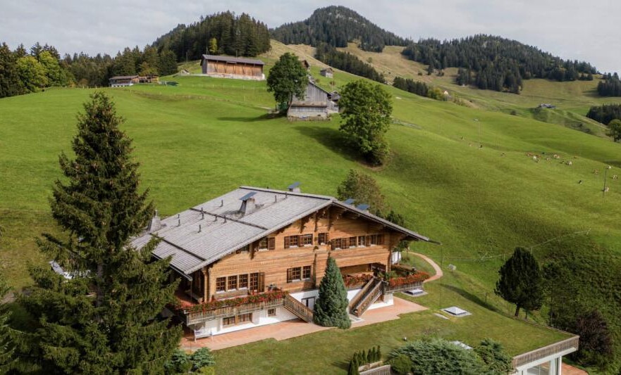 Véritable havre de paix aux portes de Gstaad