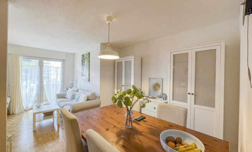 APPARTEMENT 3.5 PIÈCES AVEC BALCON – DÉJÀ LOUÉ, RENDEMENT IMMÉDIAT POUR INVESTISSEUR