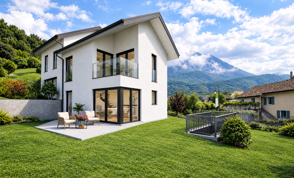 NOUVEAU PROJET DE 3 VILLAS À CONCISE À PROXIMITÉ DU LAC