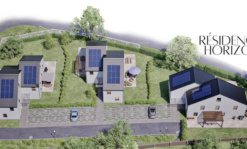 SUPERBE PROJET DE SIX VILLAS MITOYENNES