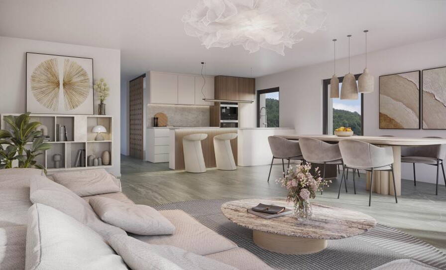 NOUVELLE CONSTRUCTION AVEC VUES ET PROCHE DE LA NATURE !