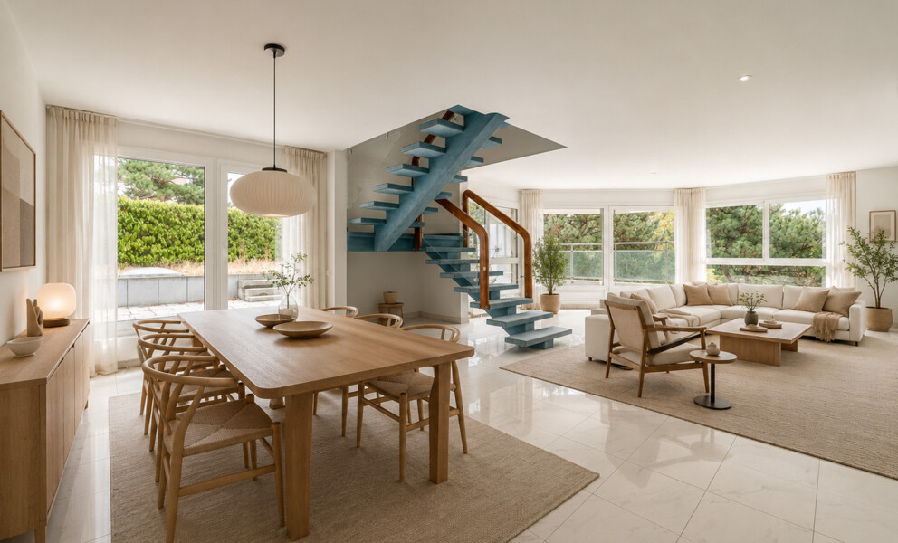 Duplex d’exception avec terrasse et jardin au cœur de Lausanne