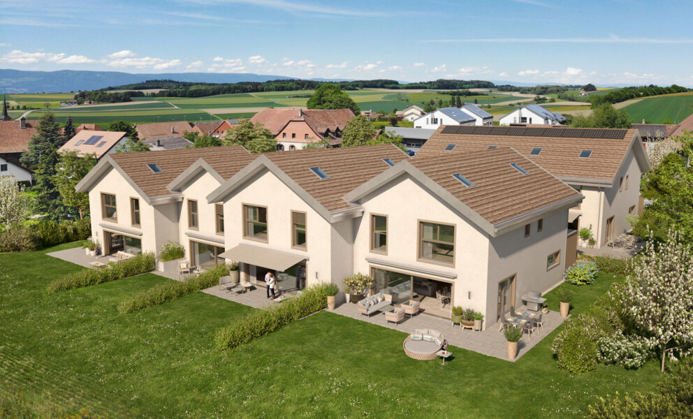 NOUVEAU PROJET DE 6 VILLAS FAMILIALES À THIERRENS AVEC JARDINS !