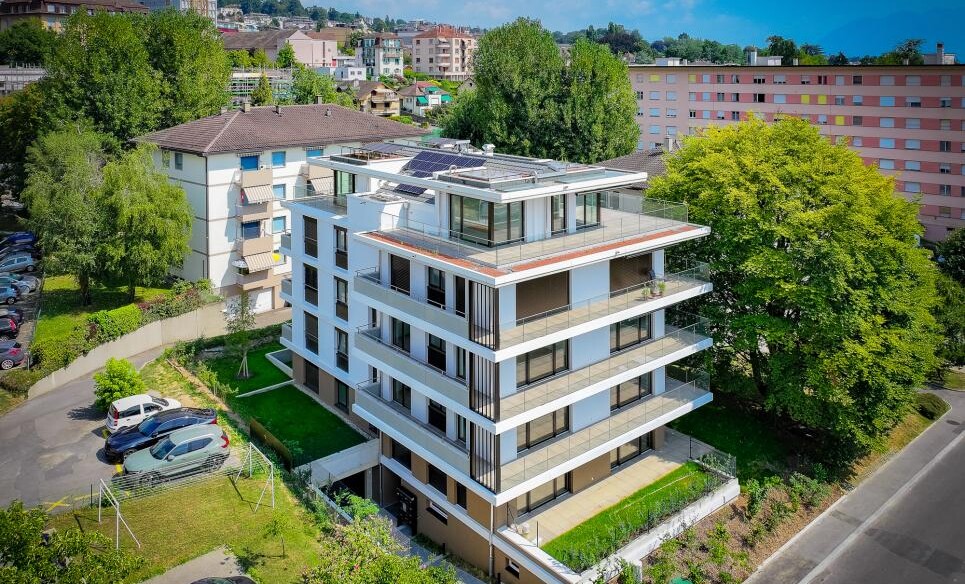NOUVELLE ECO-RESIDENCE AU CŒUR DE PRILLY