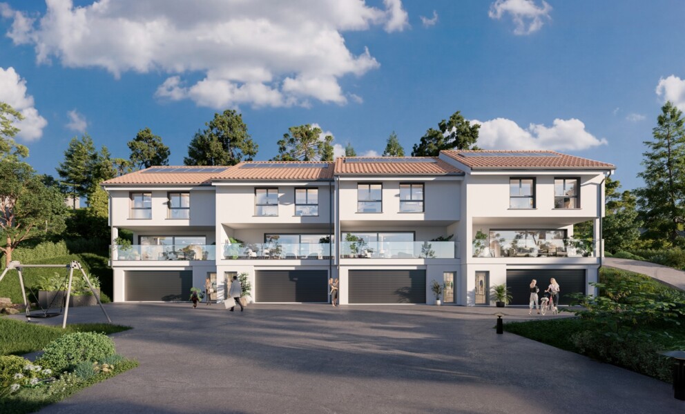 6 MAISONS NEUVES A VILLARS-BURQUIN AVEC VUE PLONGEANTE SUR LE LAC !