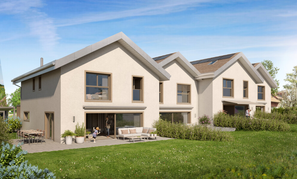 NOUVEAU PROJET DE 6 VILLAS FAMILIALES À THIERRENS AVEC JARDINS !