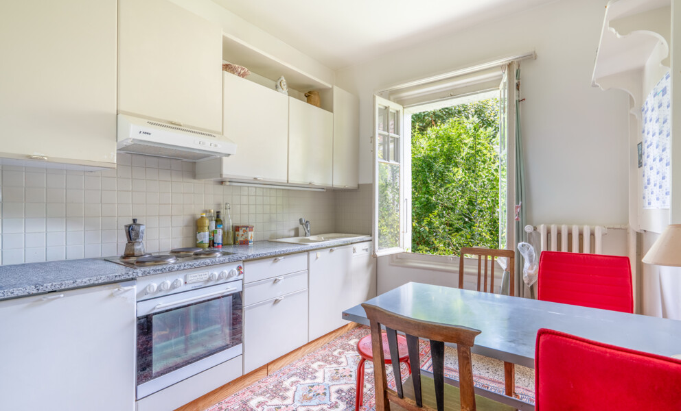 EXCLUSIF À LAUSANNE — MAISON 6PCES, VUE LAC & JARDIN