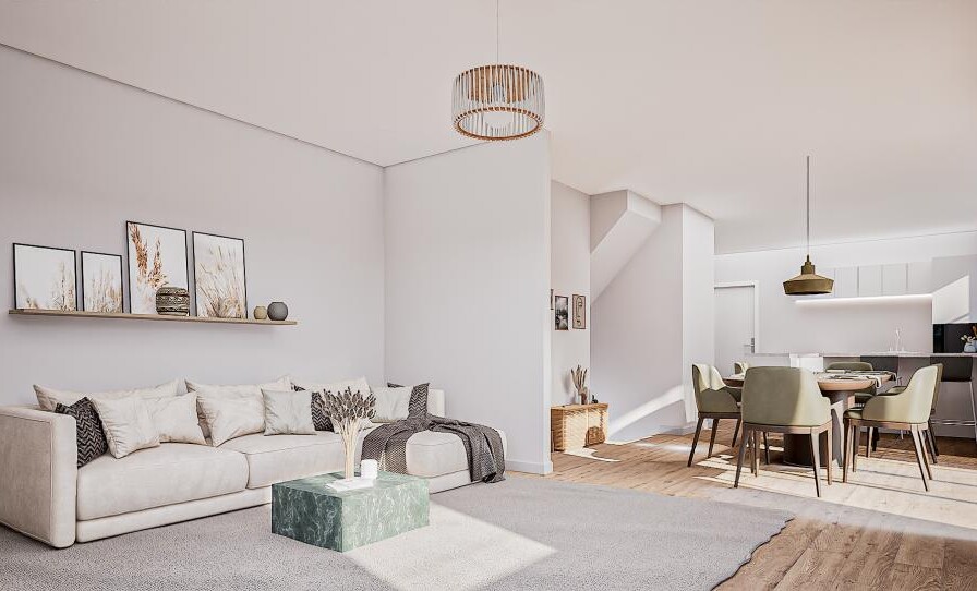 SUPERBE PROJET DE SIX VILLAS MITOYENNES