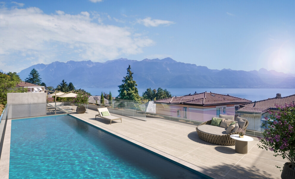 REZ-DE-JARDIN DE PRESTIGE, AU CALME À LUTRY !