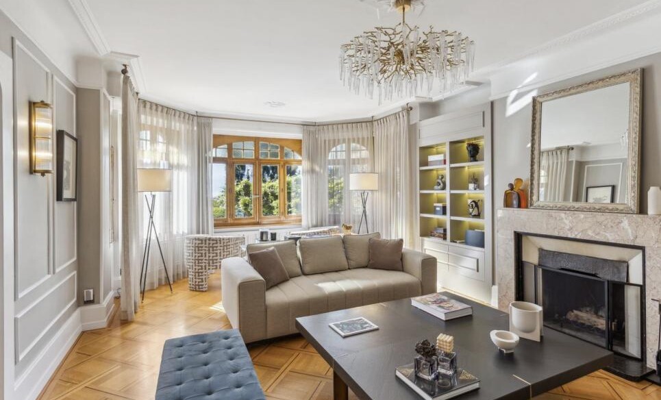 Magnifique maison de maître à 50m du lac à Pully