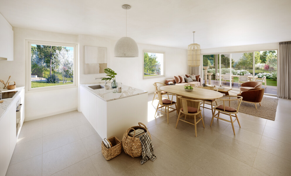 EXCLUSIF ! REZ-DE-JARDIN NEUF DANS UN IMMEUBLE MINERGIE-P 