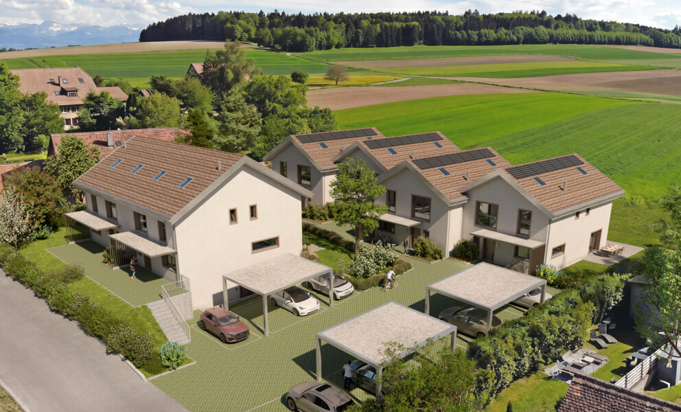 NOUVEAU PROJET DE 6 VILLAS FAMILIALES À THIERRENS AVEC JARDINS !