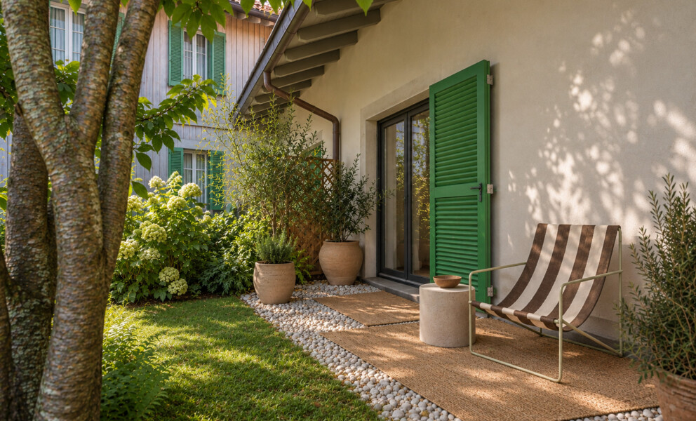 Un triplex familial aux portes de Lausanne, entre nature et confort contemporain.