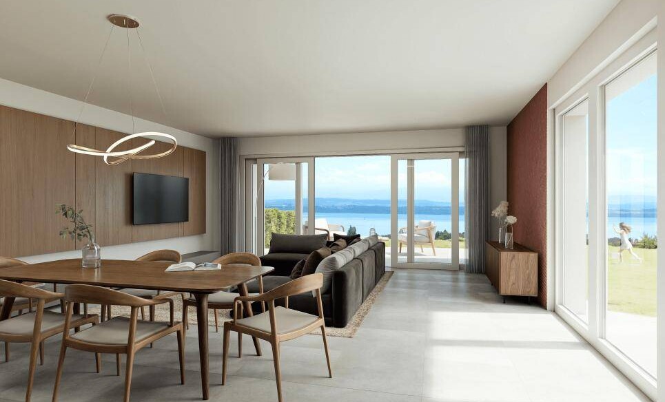 VILLA DE PRESTIGE AVEC VUE PANORAMIQUE SUR LE LAC