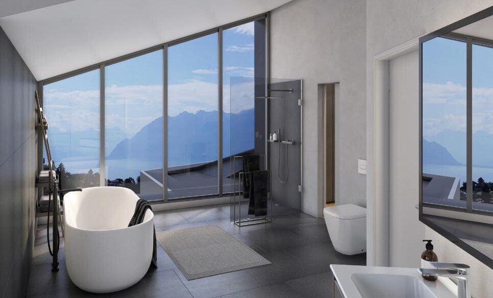 À BELMONT-SUR-LAUSANNE AVEC VUE PANORAMIQUE