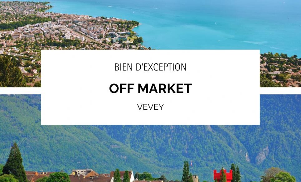 Villa d'exception dans la région de Vevey