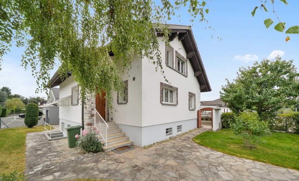 Coup de coeur : villa familiale à Crans-près-Céligny