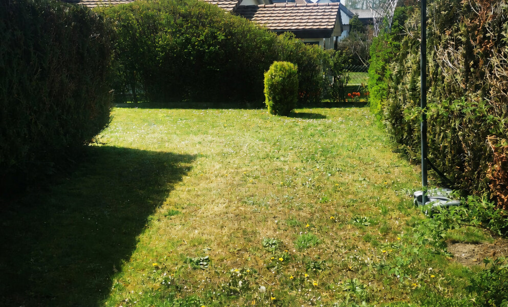 YVERDON-LES-BAINS (QUARTIER FONTENAY) - 2.5 PIÈCES LOUÉ AVEC JARDIN ET TERRASSE