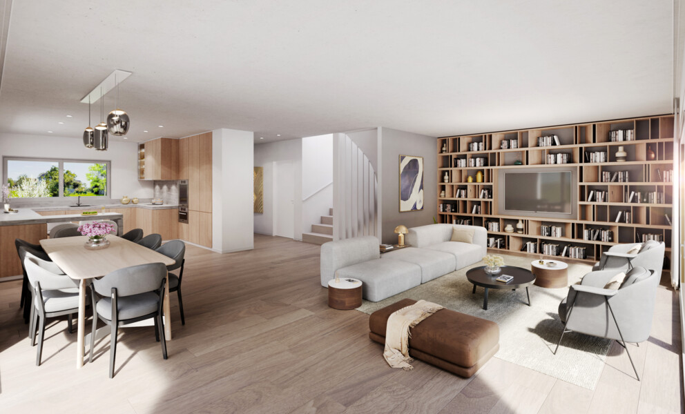 NOUVEAU PROJET DE 6 VILLAS FAMILIALES À THIERRENS AVEC JARDINS !
