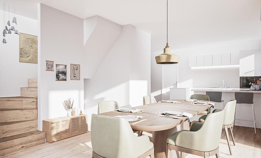 SUPERBE PROJET DE SIX VILLAS MITOYENNES