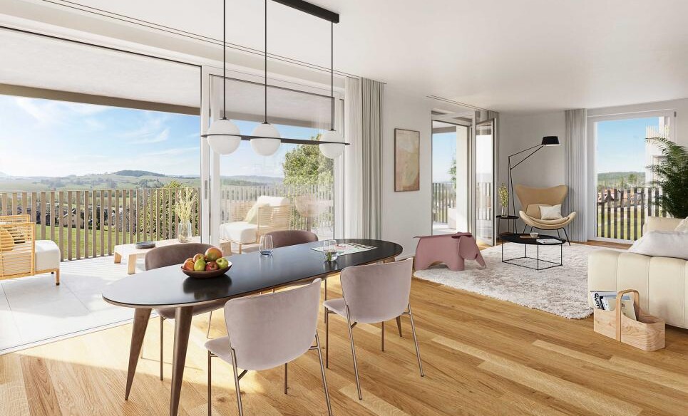 NOUVEAU QUARTIER À 15-20 MIN DE LAUSANNE ET VEVEY