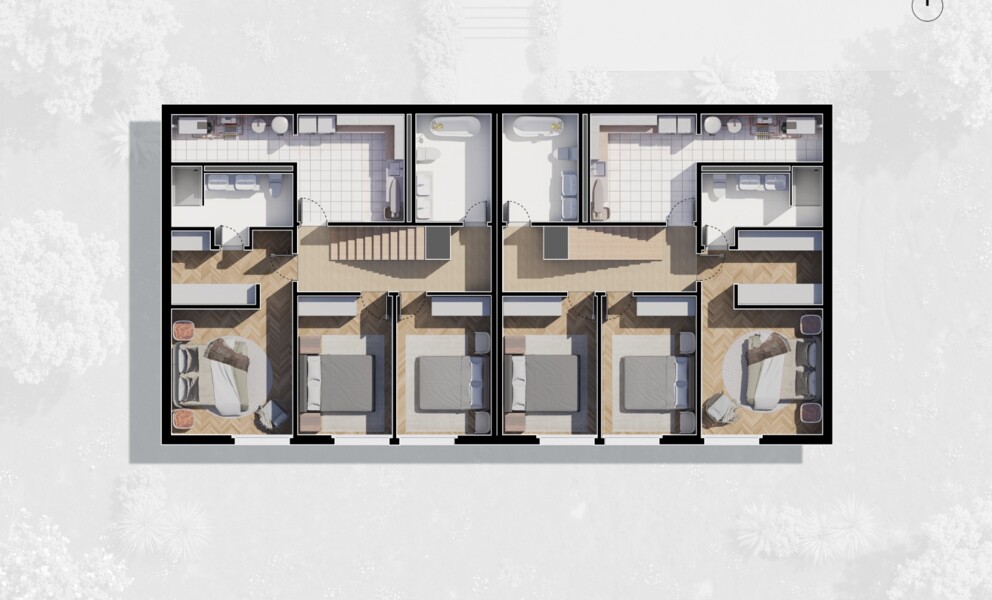 6 MAISONS NEUVES A VILLARS-BURQUIN AVEC VUE PLONGEANTE SUR LE LAC !