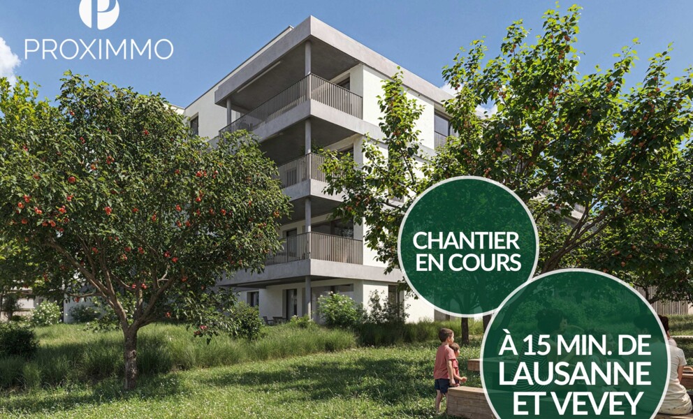 NOUVEAU QUARTIER À 3 MIN D'ORON - CHANTIER EN COURS !