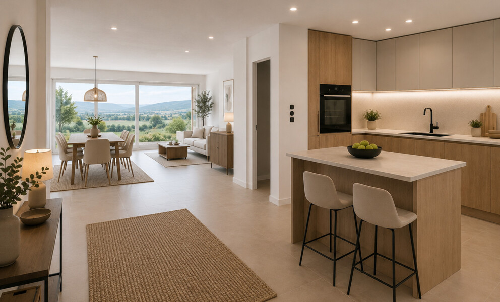 Livraison imminente ! Votre villa familiale idéale aux volumes exceptionnels, aux portes de Lausanne.