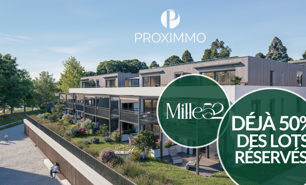 REZ-DE-JARDIN DANS UN NOUVEAU QUARTIER PROCHE DE TOUT !