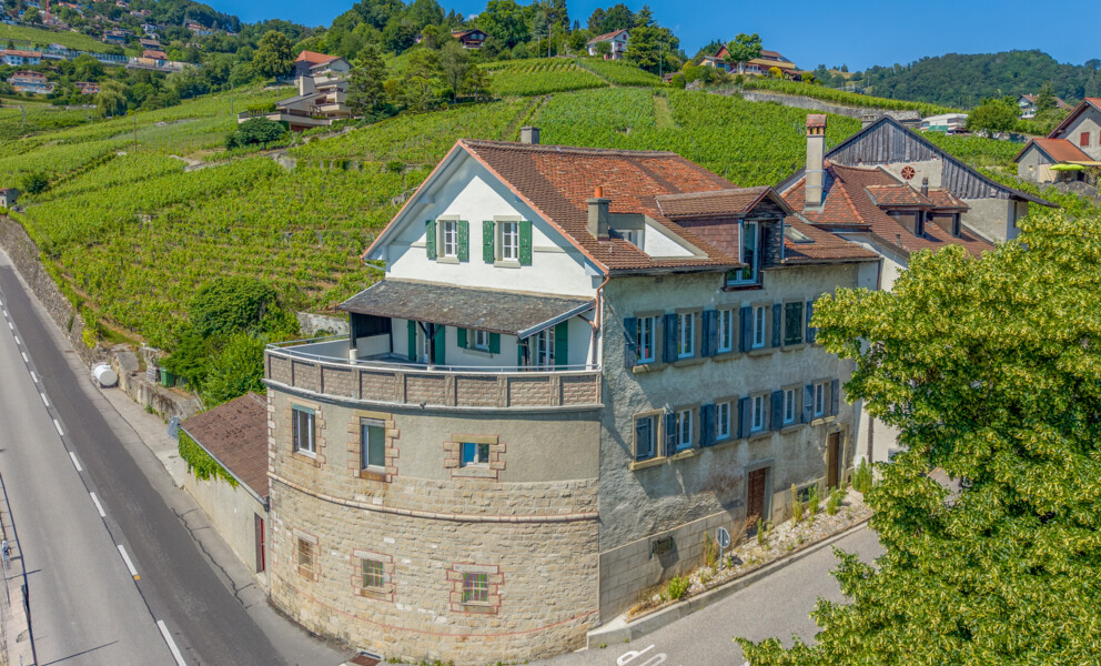 Ensemble historique à réinventer au cœur du Lavaux