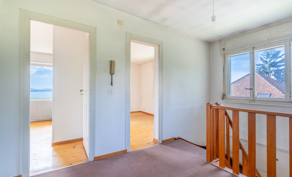 EXCLUSIF À LAUSANNE — MAISON 6PCES, VUE LAC & JARDIN