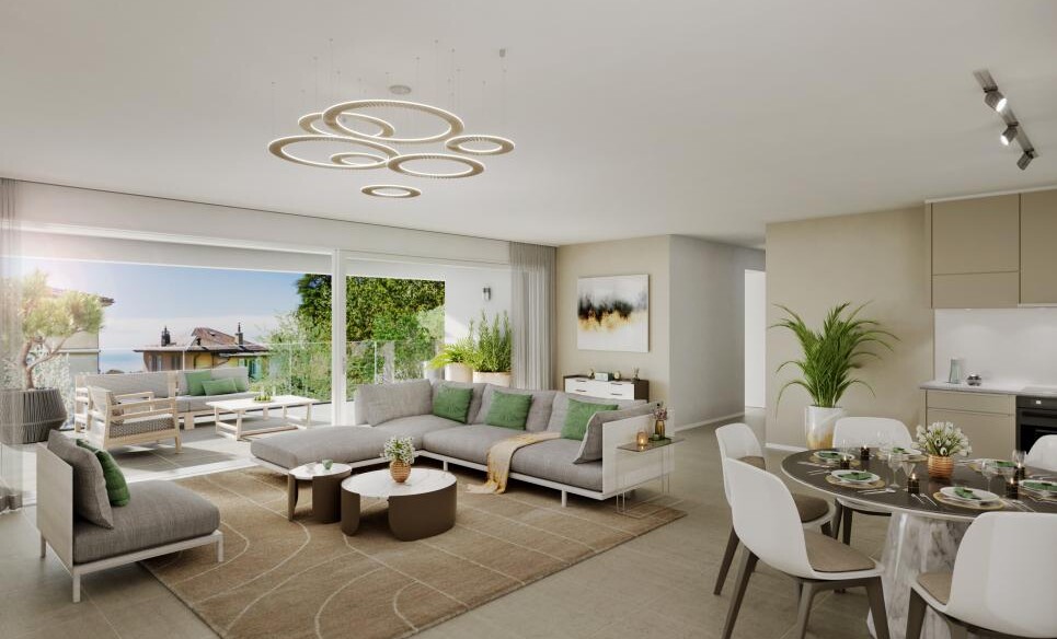 REZ-DE-JARDIN DE PRESTIGE, AU CALME À LUTRY !